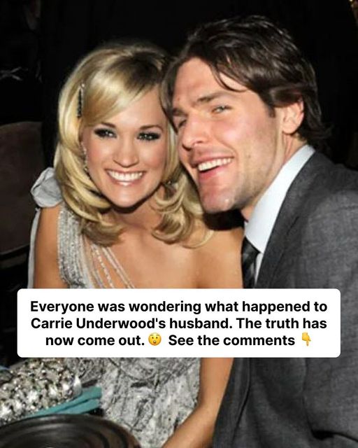Everyone was wondering what happened to Carrie Underwood’s husband My