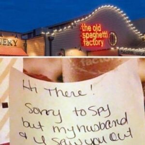 Dad Took Daughter Out For Dinner, Strangers’ Note Stops Everything