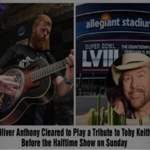 Oliver Anthony Cleared to Play a Tribute to Toby Keith Before Halftime on Sunday