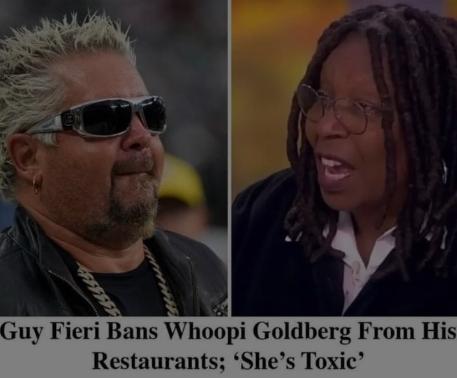 ‘She’s Toxic’: Guy Fieri Bans Whoopi Goldberg From His Restaurants