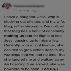 My Wife Keeps Missing Flights to Visit My Daughter, So I Decided to Board the Plane Alone to…