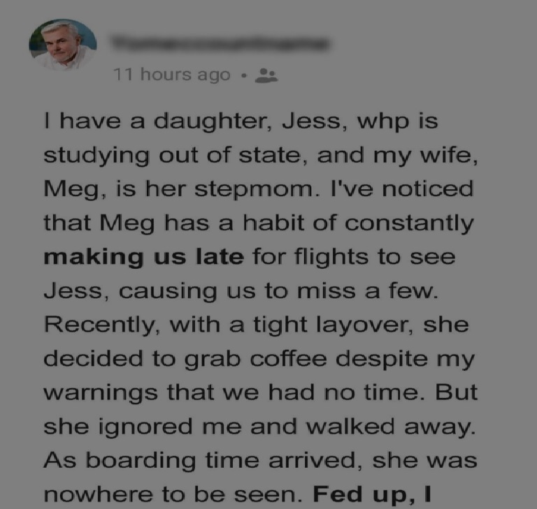 My Wife Keeps Missing Flights to Visit My Daughter, So I Decided to Board the Plane Alone to…