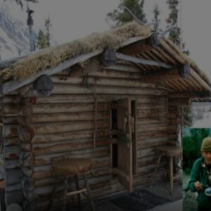 This Man Lived Alone For Nearly 30 Years In The Mountains of Alaska In a Log Cabin Which He Built With His Own Hands