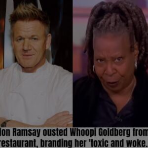 Gordon Ramsay ousted Whoopi Goldberg from his restaurant, branding her ‘toxic’ and ‘ensnared by woke culture.’