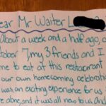 Waiter Served A Group Of Teens And Only Got A $3.28 Tip. Days Later, This Note Shows Up