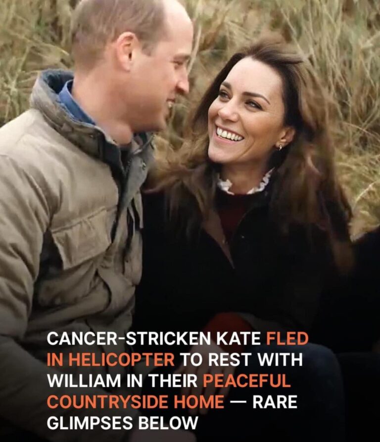 Kate & William Flew in a Helicopter to Rest in the Countryside: Rare Glimpses of Their Peaceful Home