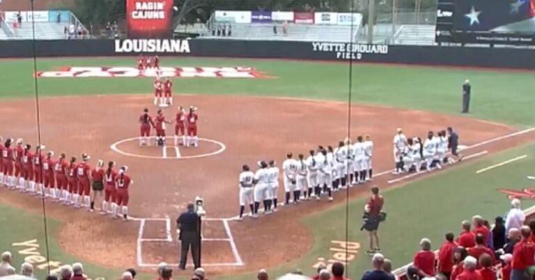“Stand Up, California!”: Louisiana Ragin Cajuns Rage Against Woke Cal Bears Kneeling During Anthem