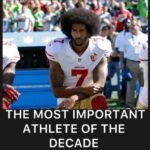 Colin Kaepernick is “The Most Important Athlete of the Decade,” reports USA Today.