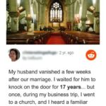 She saw her husband at the church, who got vanished 17 years ago