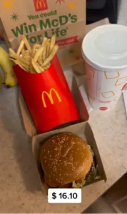 Furious McDonald’s Customer Slams Restaurant For ‘Outrageous’ Prices