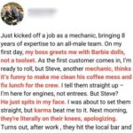 The Mistreatment of Mechanic Due to Her Gender