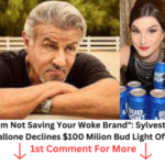 Breaking: Sylvester Stallone Rejects $100 Million Bud Light Endorsement Offer, “I’m Not Saving Your Woke Brand”