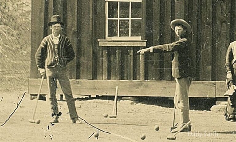 He paid $2 at a flea market for an old photograph
