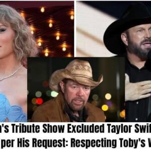 Garth Brooks and Taylor Swift Excluded from Toby Keith Tribute Concert Lineup