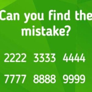 “Brain Teaser Puzzle”: Spot The Mistake In This Picture Puzzle In 8 Seconds!