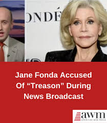 Jane Fonda Accused Of “Treason” During News Broadcast…