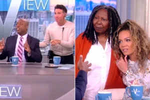 Emotional Exit: Whoopi Leaves ‘The View’ in Tears After Heated Exchange with Tim Scott