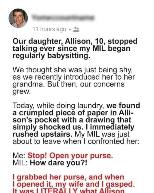 My Daughter Stopped Talking When My MIL Started Babysitting Her – My ...