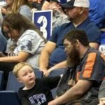 Viral Photo Of Dad At Basketball Game Turns Heads Online
