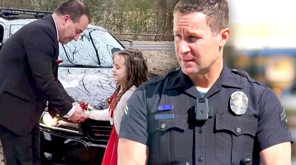 Unexpected Joy: Police Officer Surprises 2nd-Grader By Taking Her To Daddy/Daughter Dance