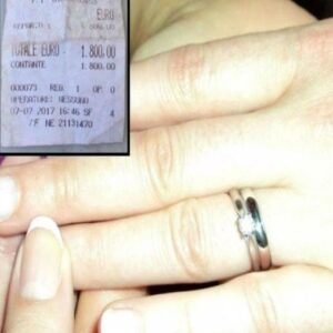 Her lover proposed to her and presented her with a stunning diamond ring. When the woman discovered the receipt in his pocket, things changed.