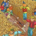 In just 6 seconds, the fish in the cornfield can only be seen by individuals with outstanding observational abilities!