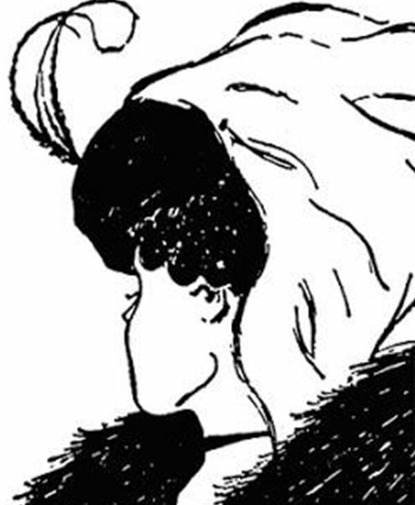 A rare few can see the double images in this postcard – can you?