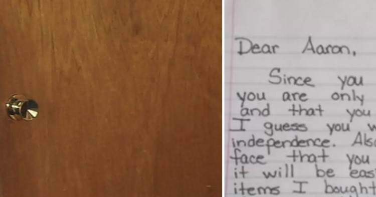 Mom Leaves Note On “Disrespectful” Son’s Door, And Now It’s Going Viral