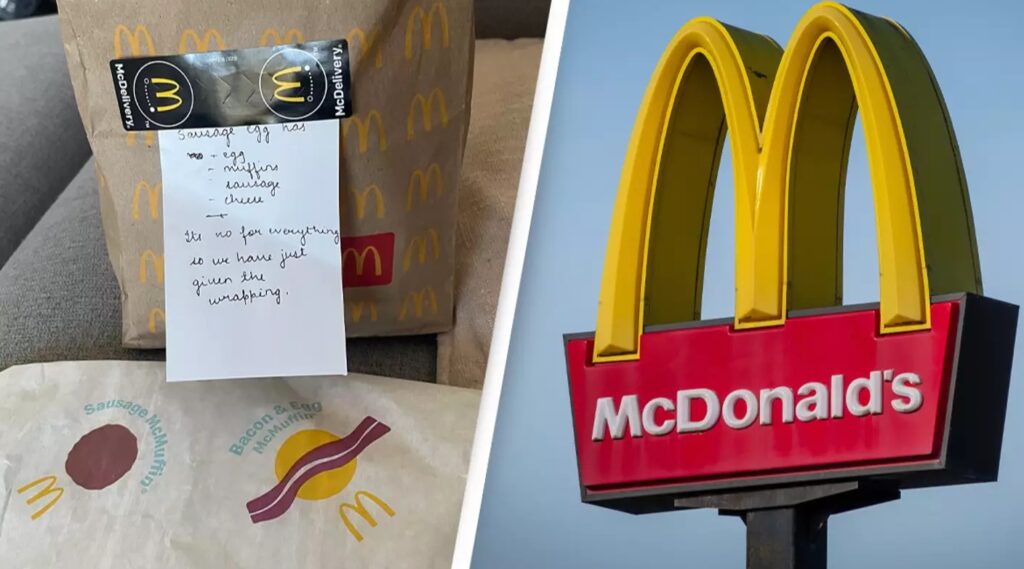 “Pregnant Woman Shocked by Blunt Note from McDonald’s Workers on ‘Disappointing’ Order”