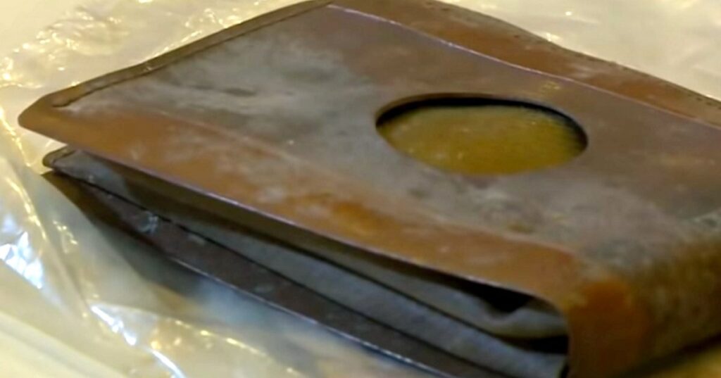 Employees Find 71-Year-Old Wallet Inside A Theater. When They Peek Inside Their Jaws Hit The Floor
