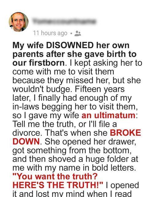 The Shocking Truth Behind the Feud: My Wife’s Heartbreaking Decision
