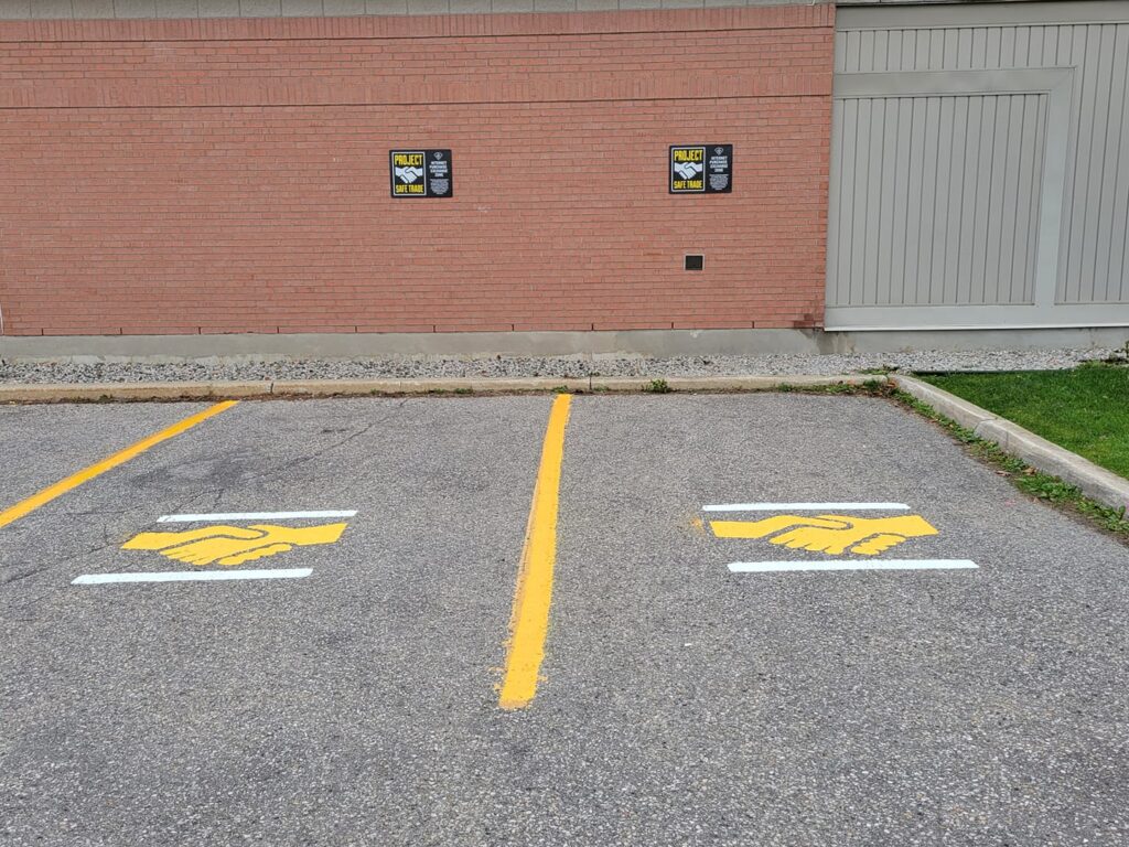 Here’s What a Handshake Symbol on a Parking Space Means