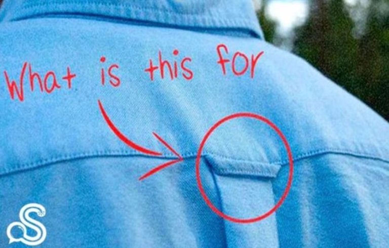 I Never Understood What This Loop On Your Shirt Was For Until They Showed Me