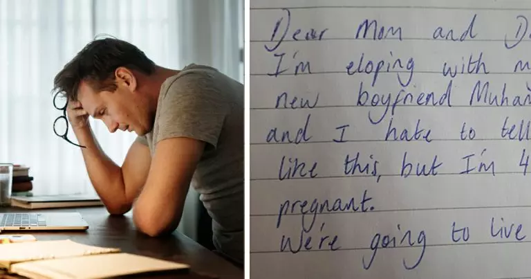 Dad found a goodbye letter from his 16-year-old daughter – the last line hit him like a punch in the stomach