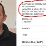 A plumber fixed the boiler of a 91-year-old terminally ill woman and billed her $0