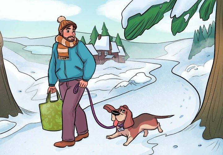 “Optical Illusion Challenge”: Spot The Mistake In This Winter Wonderland Picture Find the test in the comments