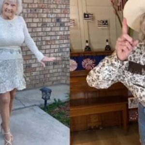 91-Yr-Old TikTok Star Wears Mini-Skirts And Dances For Her Followers