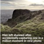 Man takes landscape photo – before noticing unlikely detail