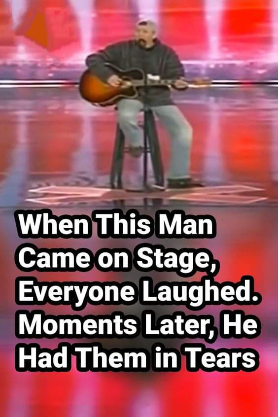 (VIDEO)When This Man Came on Stage, Everyone Laughed. Moments Later, He Had Them in Tears