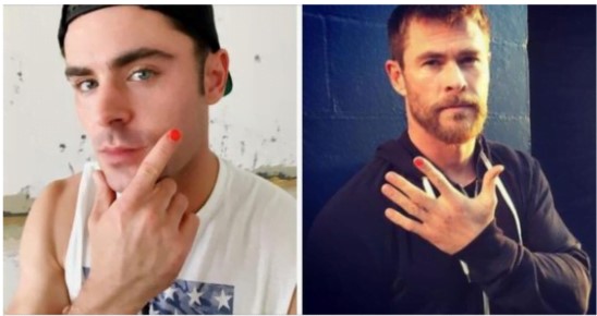 If you see a man with one painted fingernail, this is what it means