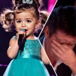This has never happened before in history, Simon Cowell Breaks Down in TEARS as little girl started singing, the entire crowd gasped