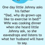 One day little Johnny asks his father(Just for fun)