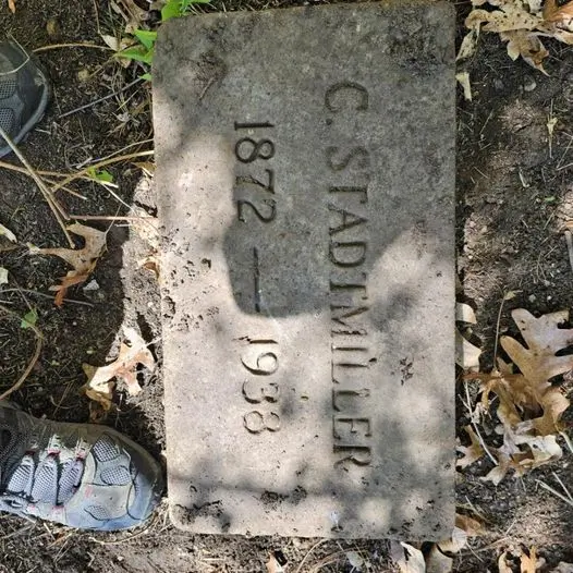 Found a tombstone on my property of my new house I just bought. What do I do now?