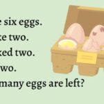 How Many Eggs Are Left? Only A Few People Get The Correct Answer!