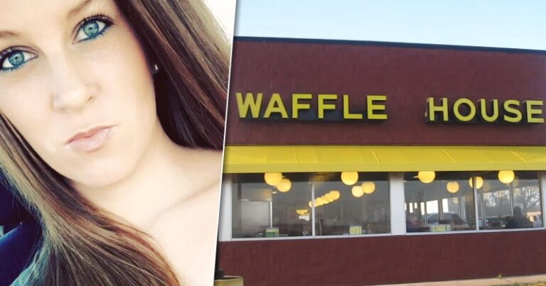 Stunned Woman Snaps Photo After Hearing WaffIe House Manager’s Announcement