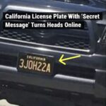 The Hidden Message On This California License Plate Has Gone Viral