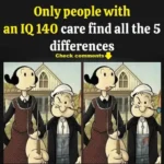 Only smart people can find all the 5 differnces