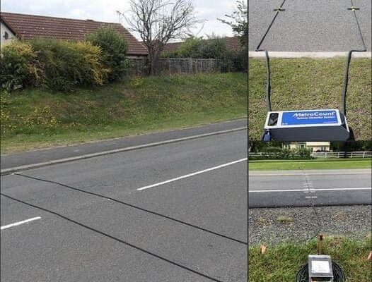 If you ever see black cables stretching across the road, you had better know what it means I had no clue