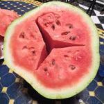 If you open a watermelon you find these cracks in it … DO NOT EAT IT!