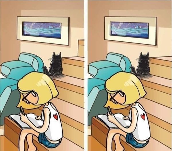 Try to find the hidden difference in the picture in 14 seconds